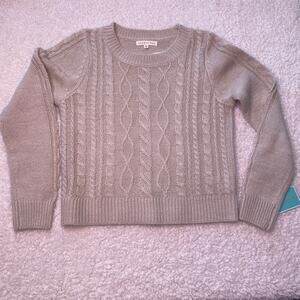Copper Key Beige Pullover Sweater Medium